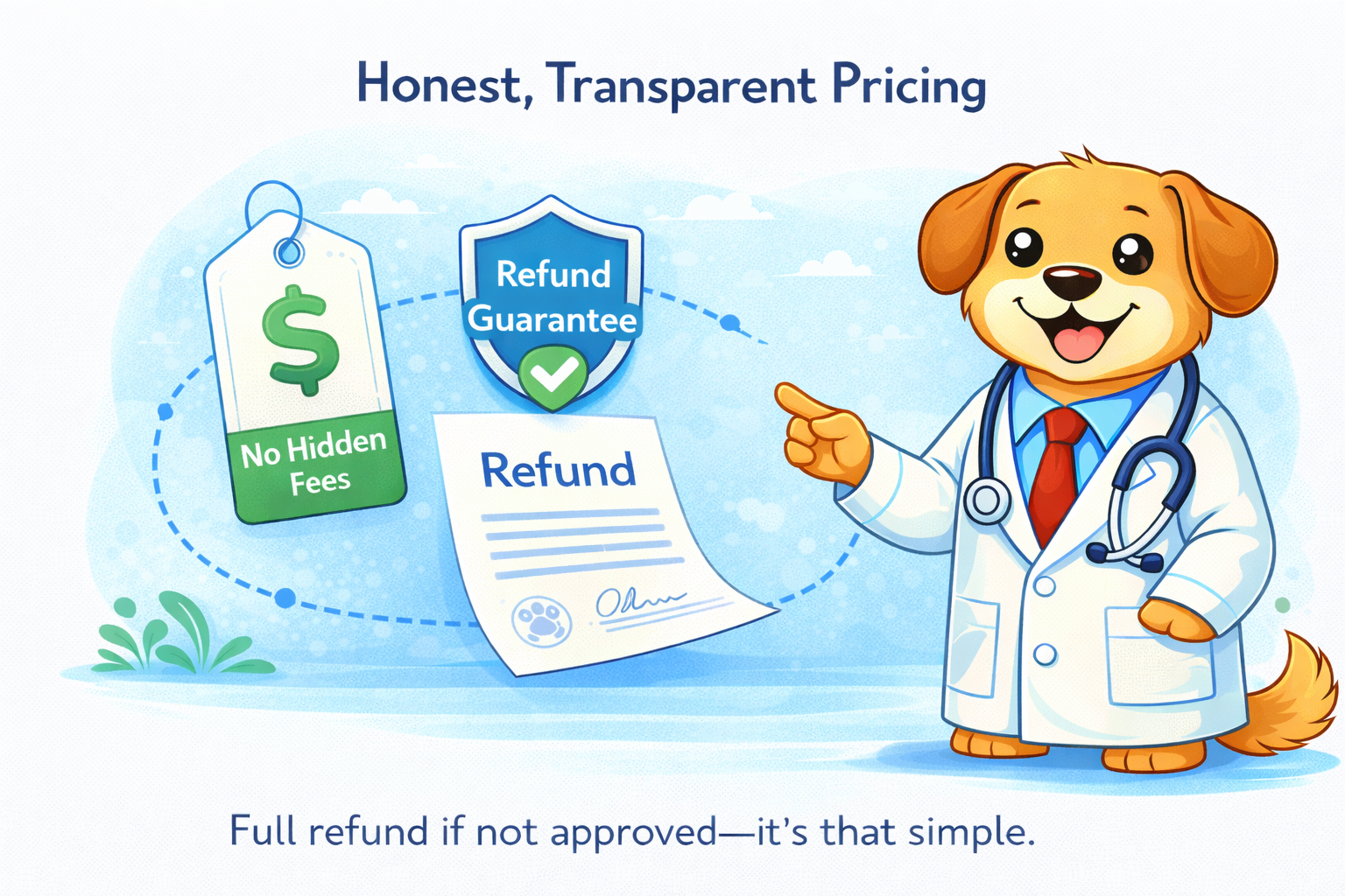 Honest, transparent pricing